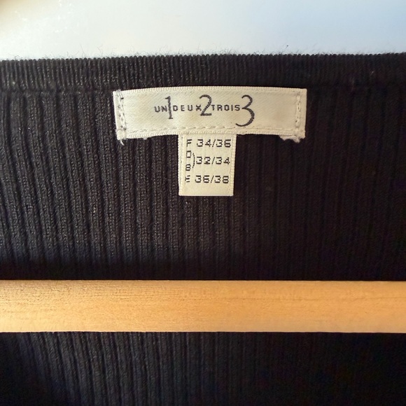 Un1Deux2Trois3 Long Sleeve Ribbed Shirt - Picture 5 of 7